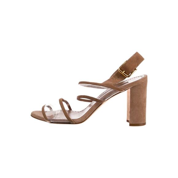 ❤️Manolo Blahnik Suede Slingback Heels❤️ - Picture 1 of 5